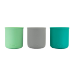 Pura 150ml My-My Silicone Trainer Cups (3pk) Mint+Slate+Moss | .